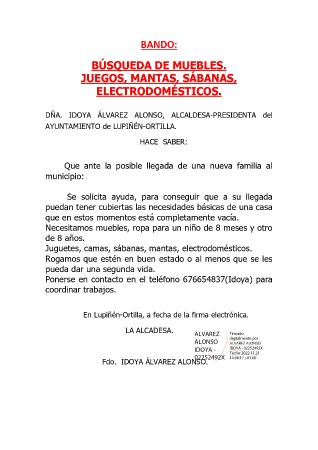 Imagen Búsqueda de muebles, juegos, mantas, sábanas, electrodomésticos.