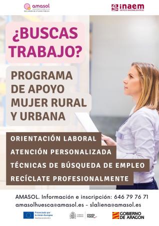 Imagen ¿Buscas trabajo? Programa de apoyo a la mujer rural y urbana
