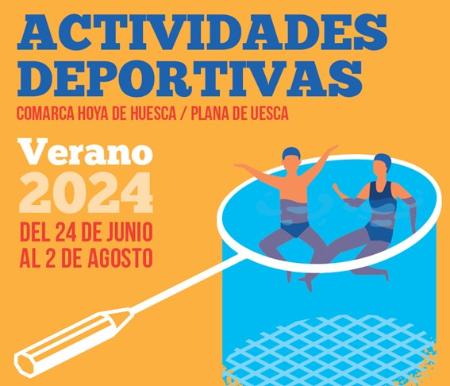 Imagen Actividades deportivas verano 2024. Comarca Hoya de Huesca