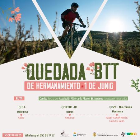 Imagen QUEDADA BTT. Jornada de hermanamiento 1 de junio