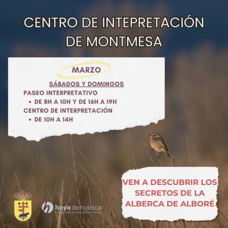 APERTURA DEL CENTRO DE INTERPRETACION ALBERCA DE ALBORÉ DE MONTMESA...