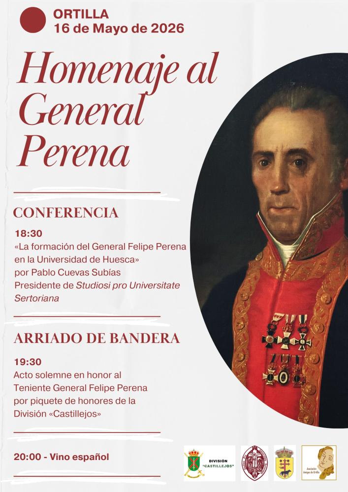 Imagen HOMENAJE AL GENERAL PERENA. ORTILLA 6 DE MAYO DE 2026.