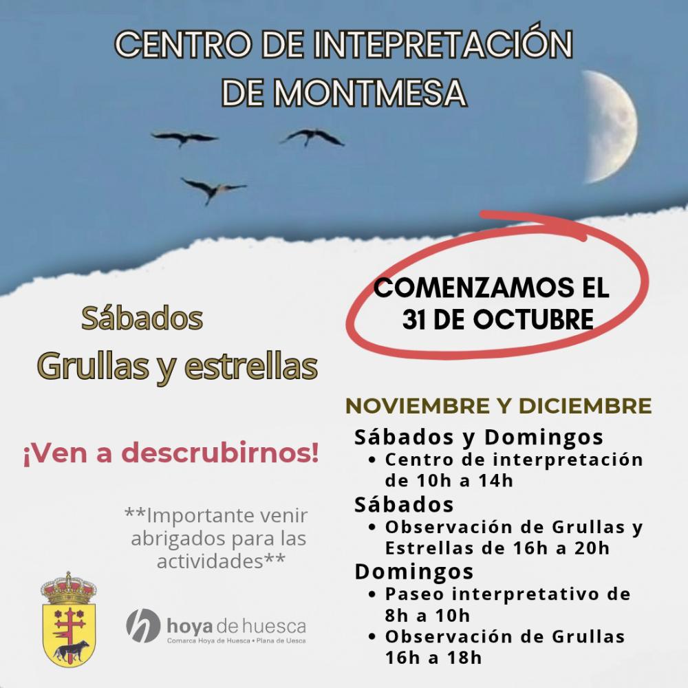 Imagen APERTURA DEL CENTRO DE INTERPRETACION ALBERCA DE ALBORÉ DE MONTMESA PERIODO DE NOVIEMBRE-DICIEMBRE 2.026.